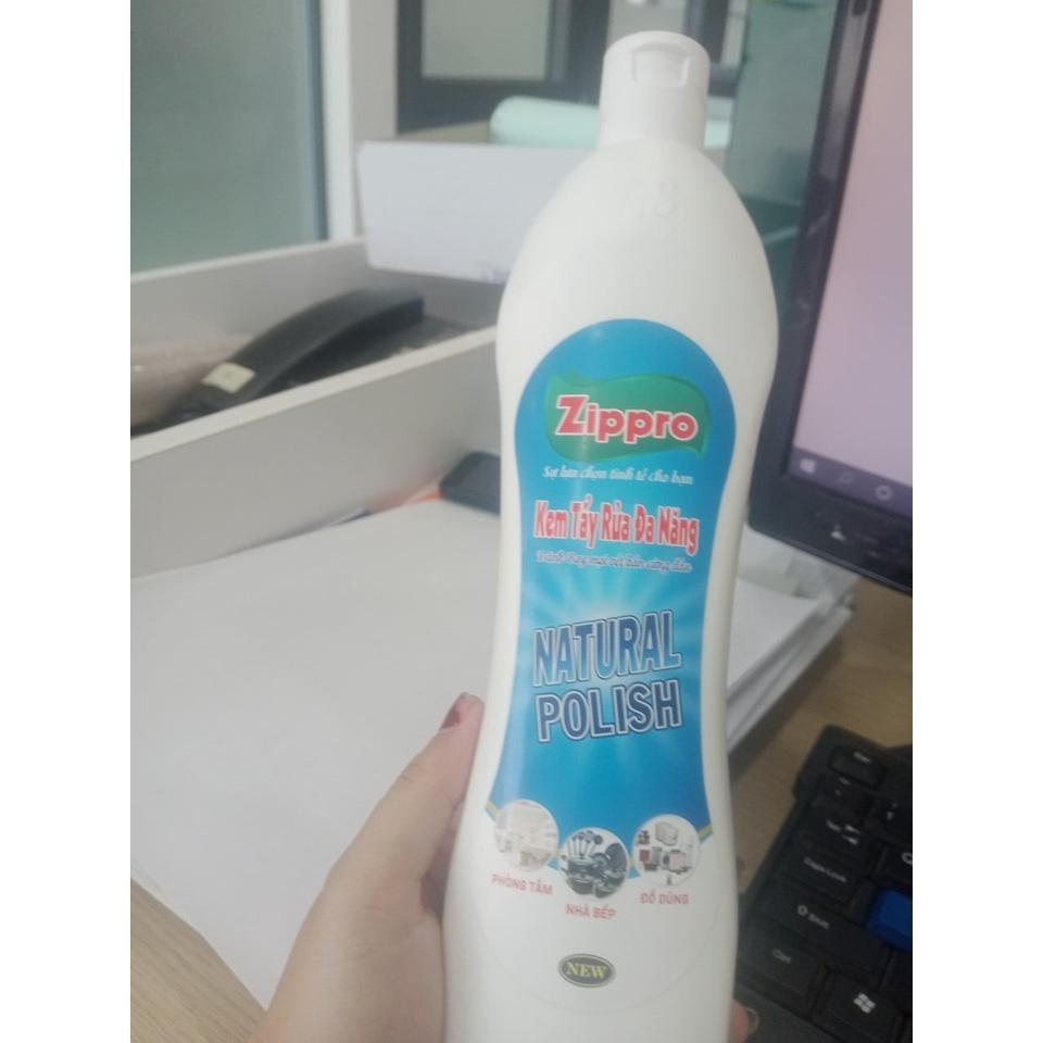 KEM TẨY ĐA NĂNG ZIPPRO, tẩy bóng xoong chảo ......, loại 680gam