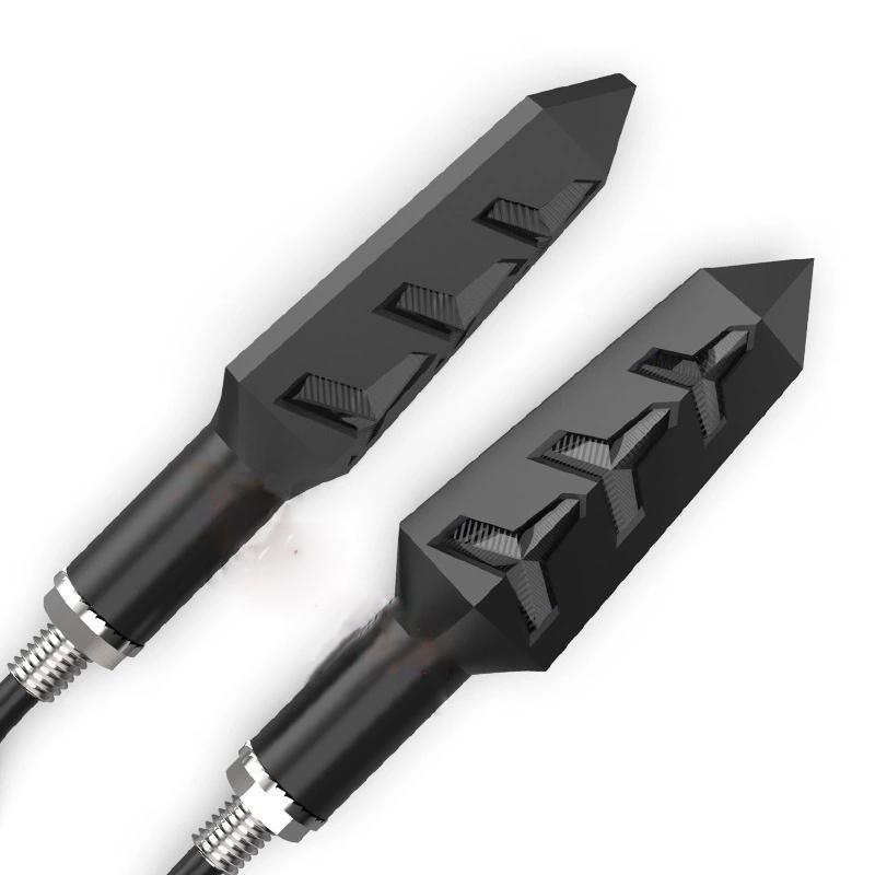 1 Đôi Đèn Xi nhan LED kiểu Ferrari F1 chạy hiệu ứng cho Exciter 150. Đèn LED Xi nhan hình mũi tên - DXNL17