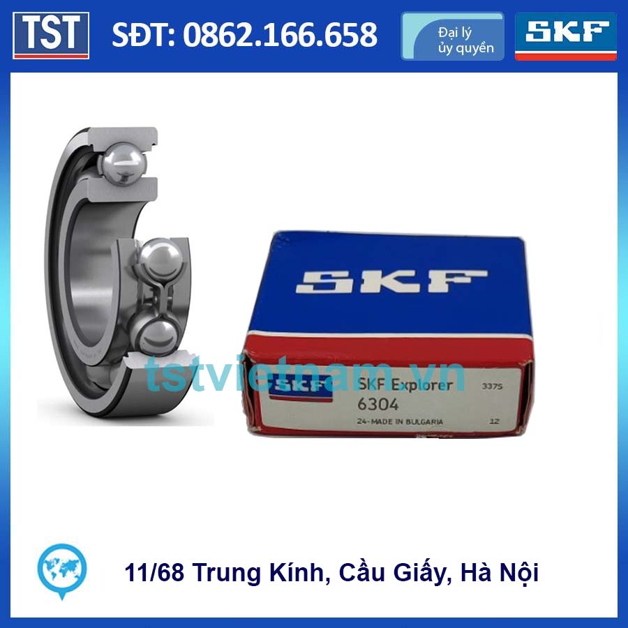 Vòng bi bạc đạn SKF 6304