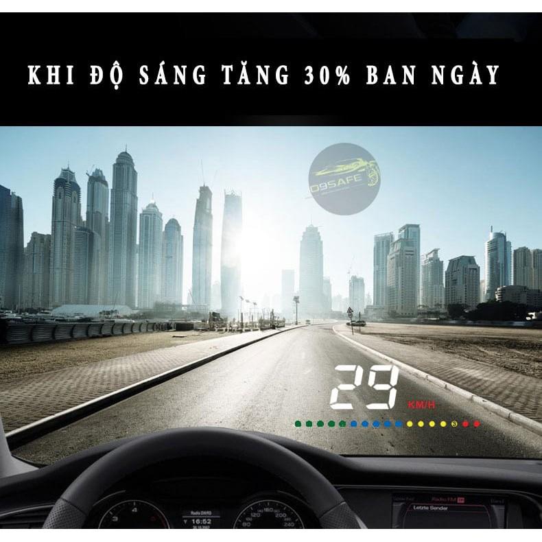 HUD A200 HIỂN THỊ TỐC ĐỘ KÍNH LÁI XE HƠI A200 – HIỂN THỊ THÔNG TIN CẦN THIẾT