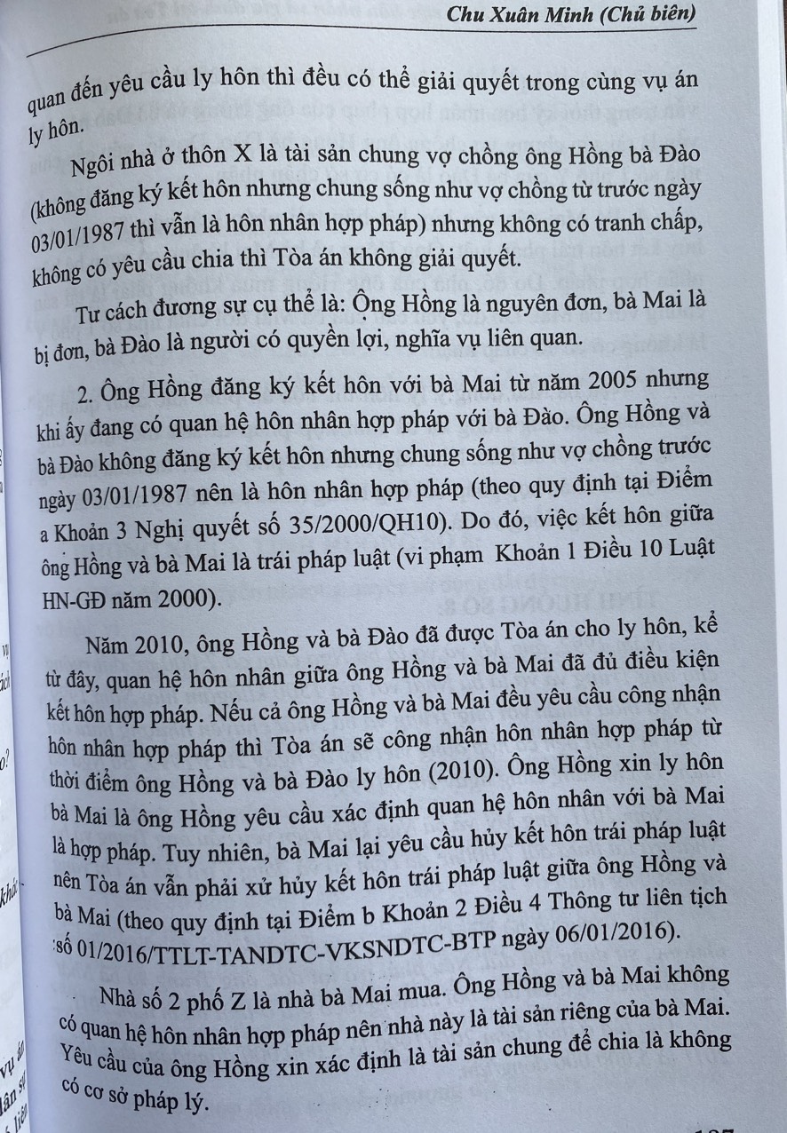 Sách - 100 Câu Hỏi Về Giải Quyết Vụ Việc Hôn Nhân Và Gia Đình Tại Tòa Án