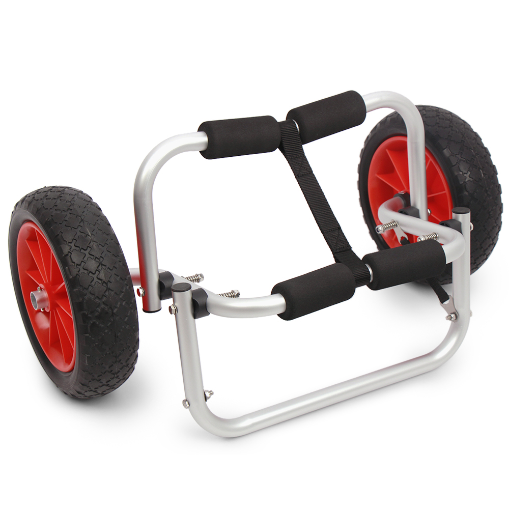 Xe đẩy thuyền Kayak có thể gập lại, tối ưu trọng lực, tải trọng 65kg