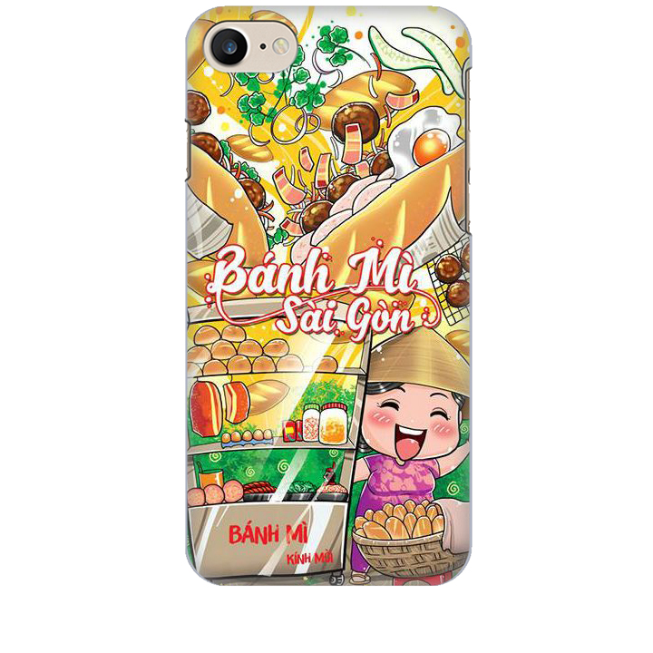 Ốp lưng dành cho điện thoại IPHONE 7 hình Bánh Mì Sài Gòn - Hàng chính hãng