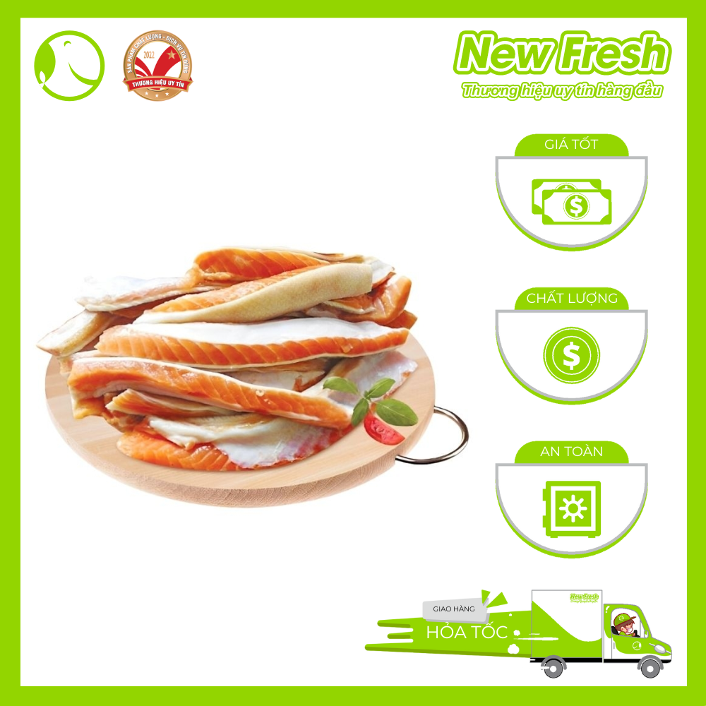 Lườn Cá Hồi Nauy Khay 1 kg