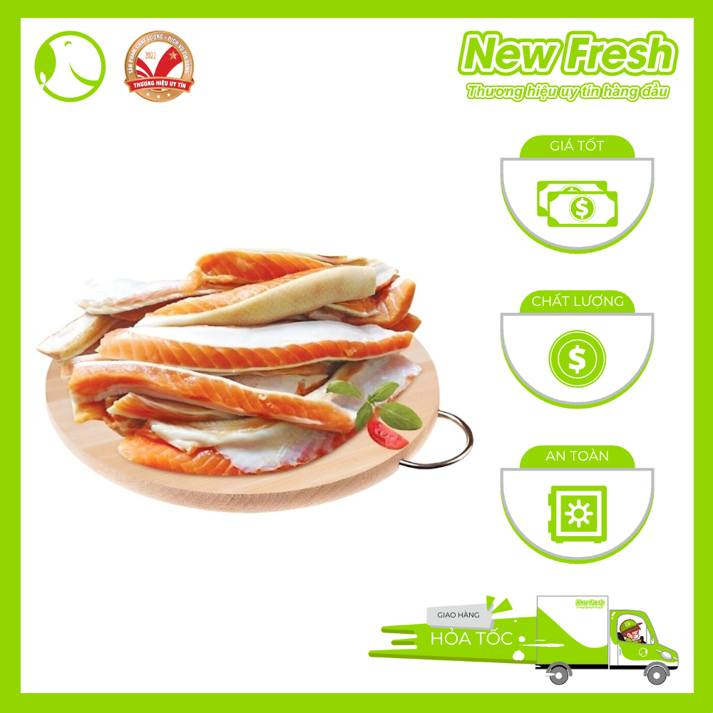 Lườn Cá Hồi Nauy (5cm+) Khay 1 kg