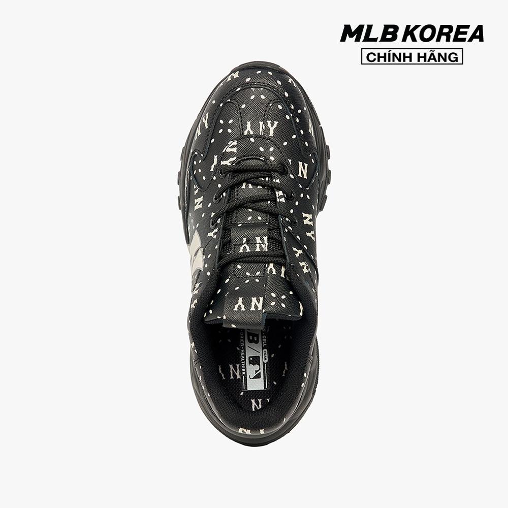 MLB - Giày sneakers unisex cổ thấp Big Ball Chunky Saffiano Diamond Monogram 3ASHMS13N