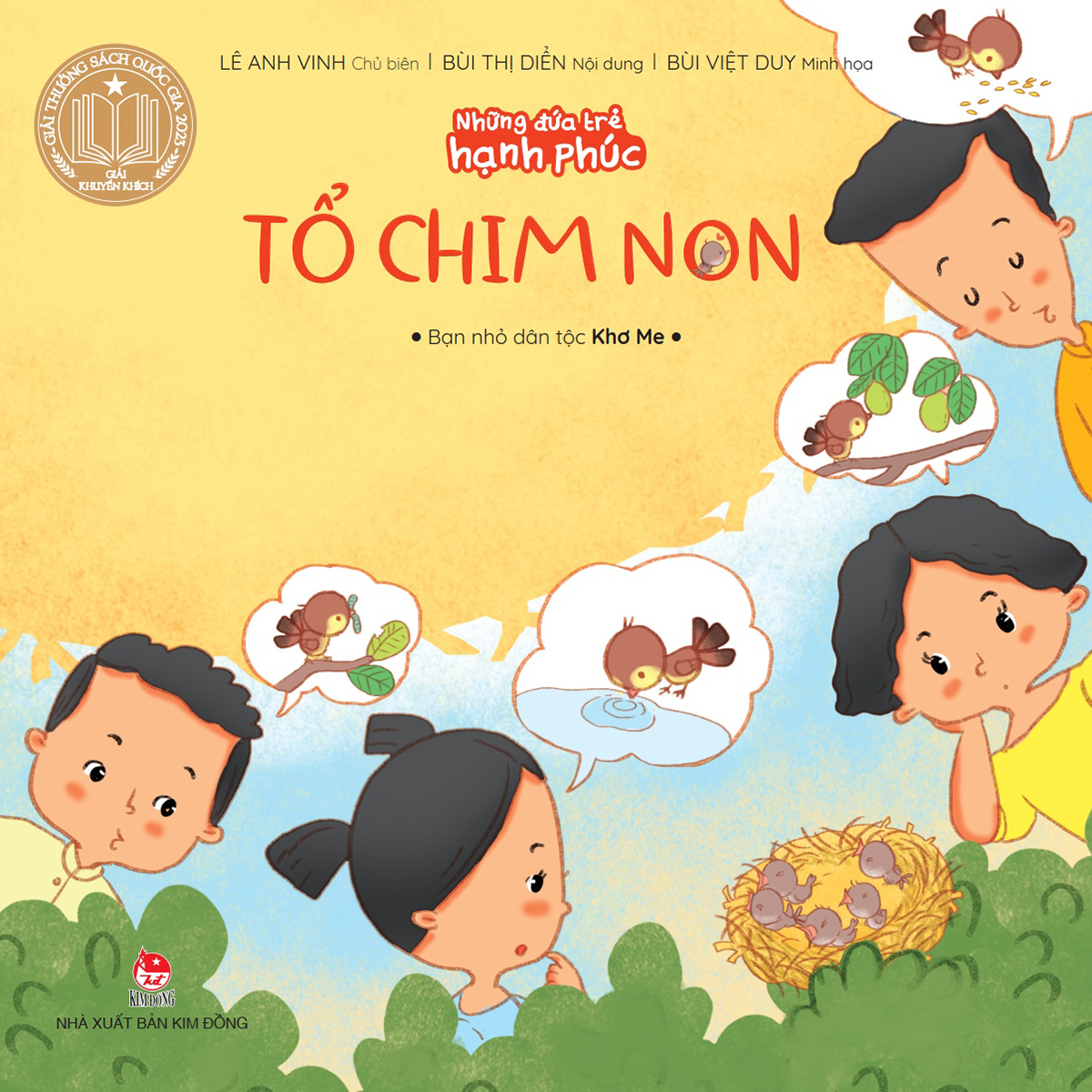 Bộ Sách Những Đứa Trẻ Hạnh Phúc  [Tái Bản 2024] - Cây Dưa Lê Và Hai Đứa Trẻ – Bạn Nhỏ Dân Tộc Ê Đê [Tái Bản 2024]