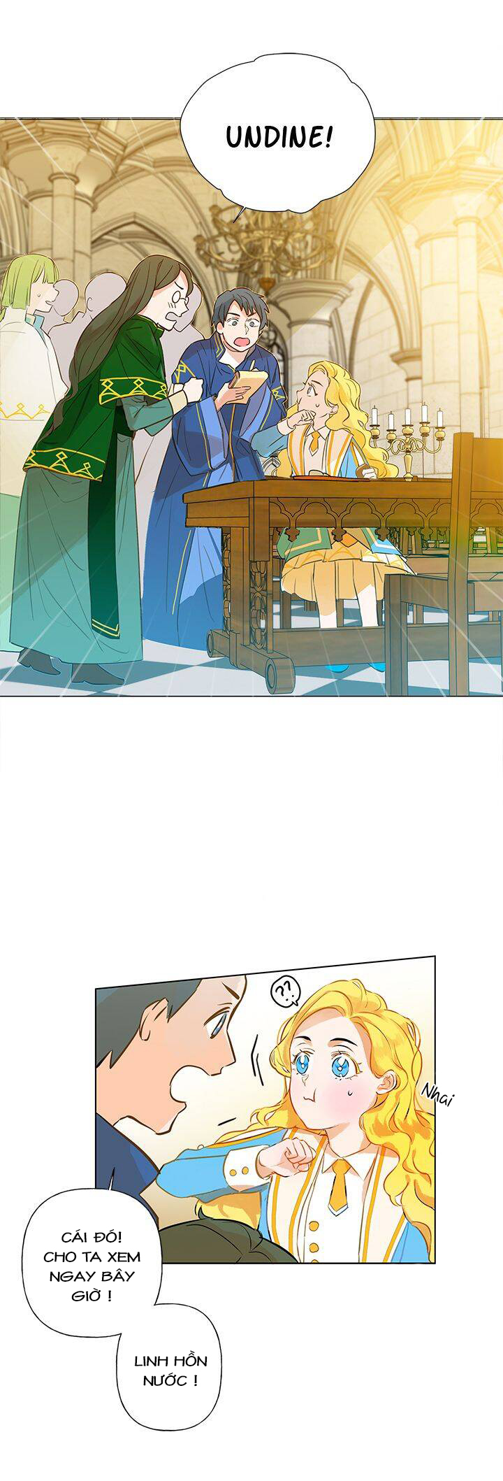 nhà nguyên tố tóc vàng chapter 7 11