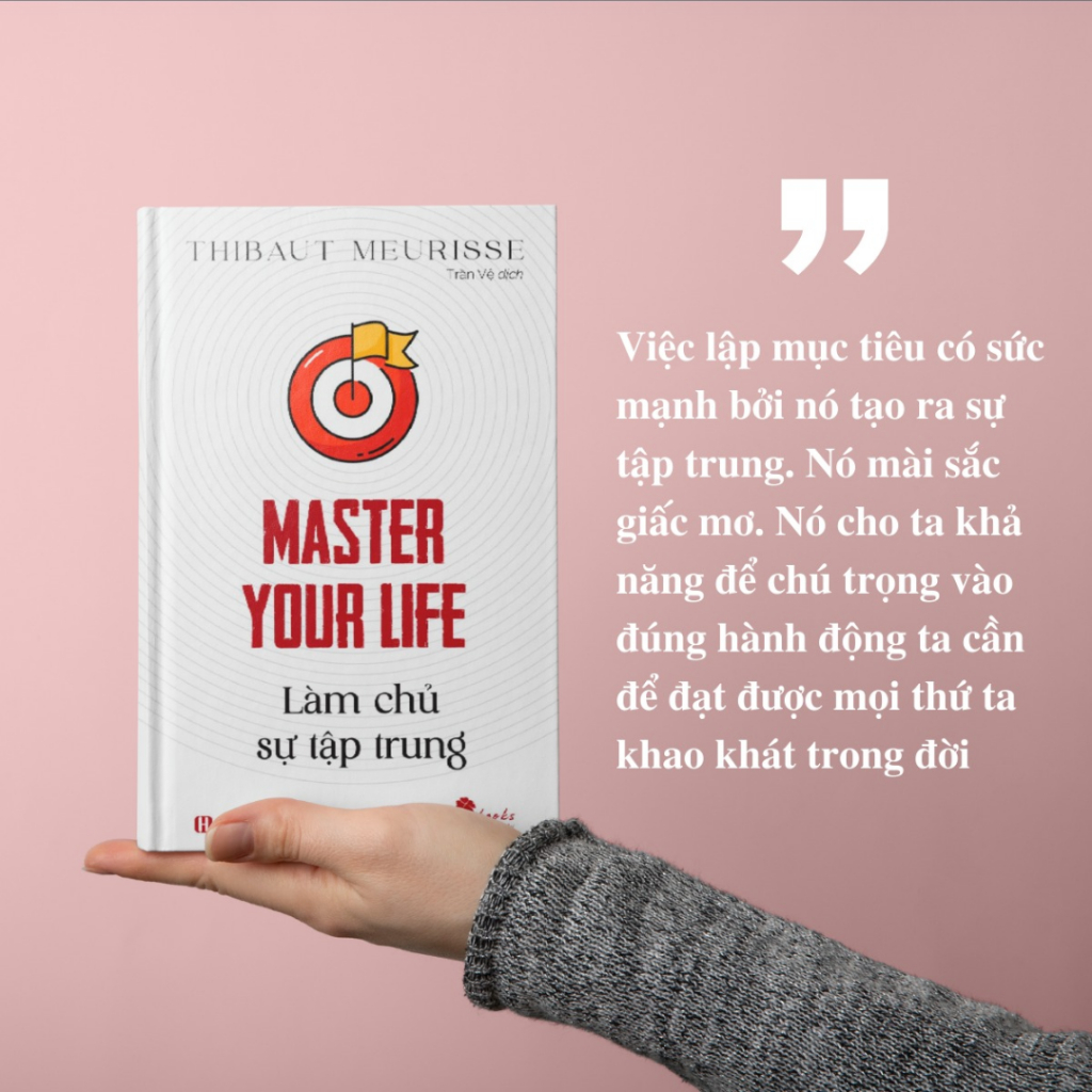 Sách nâng cao hiệu suất làm việc: Việc 12 Tháng Làm Trong 12 Tuần + Master Your Life + Hãy Làm Việc Thông Minh