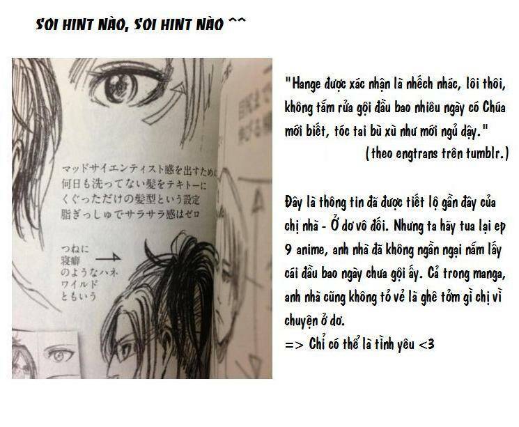 tấn công người khổng lồ - doujinshi levihan chapter 13.5 2