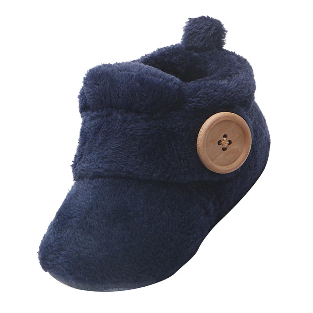 Baby Soft Cloth Sole Shoes Winter Warm Toddler Shoes