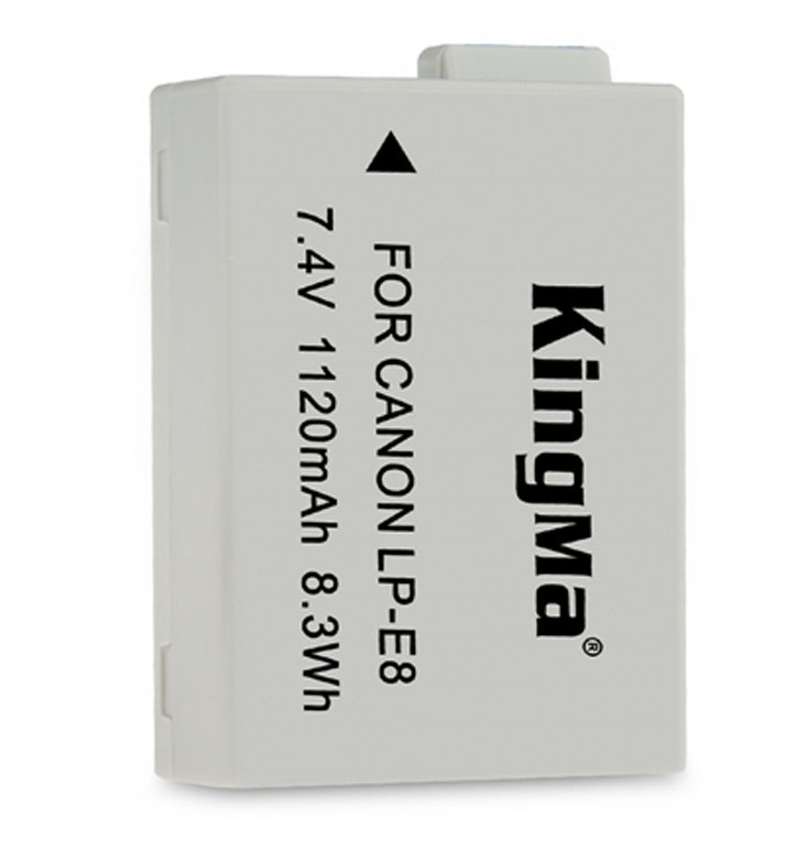 Combo pin sạc Kingma cho Canon LP-E8 (có bán rời), Hàng chính hãng