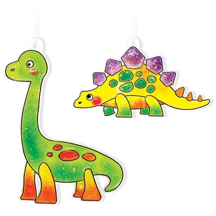 Bộ Màu Vẽ Trang Trí Trên Kính Sun Deco - Amos SD10P6-D - Dino