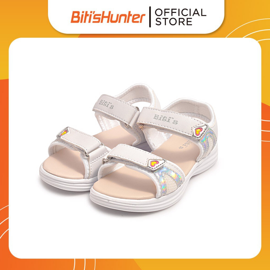 Sandal Eva Phun Bé Gái Biti's DEG007701TRG (Trắng)