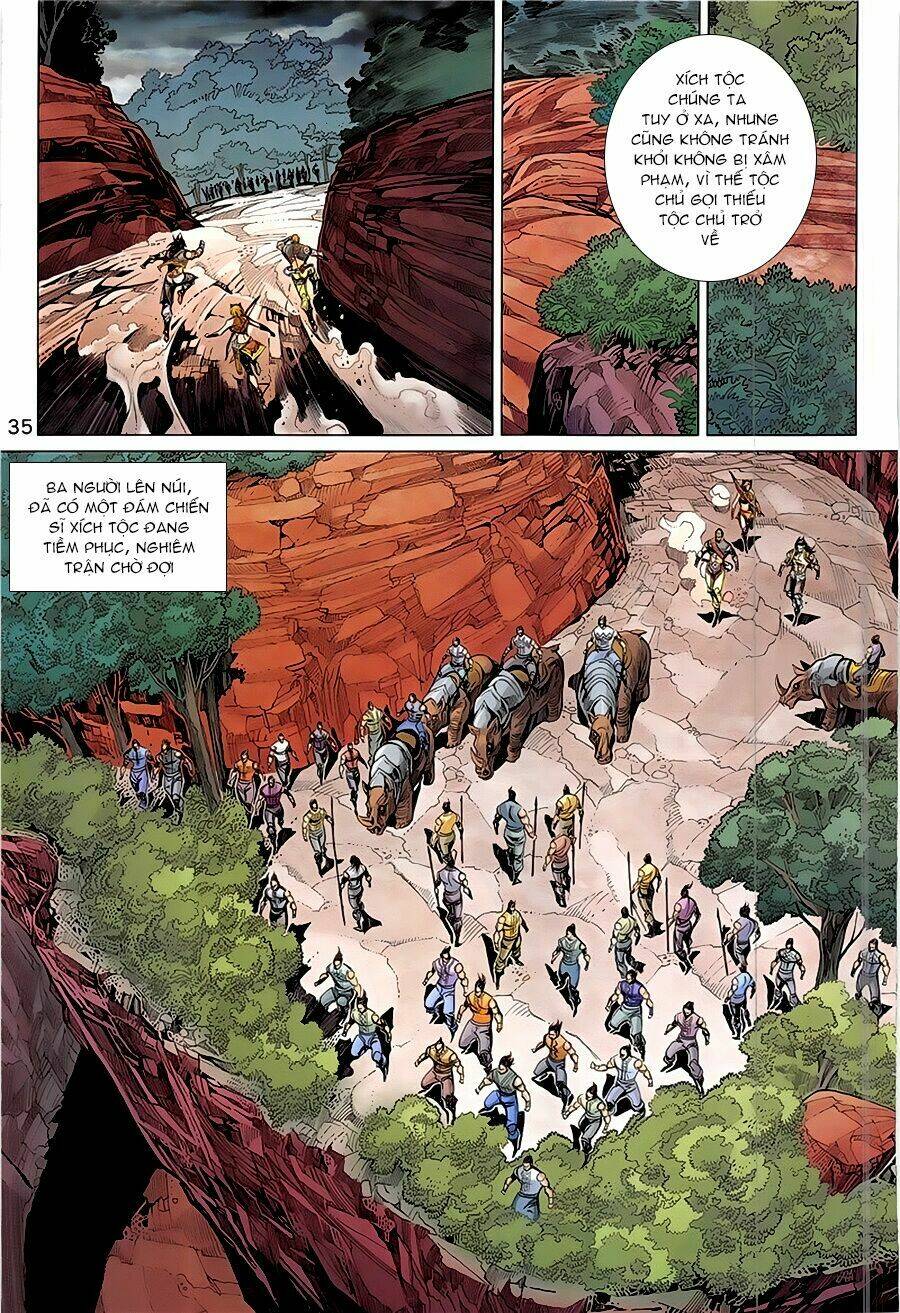 xuân thu mãnh sĩ chapter 1 35