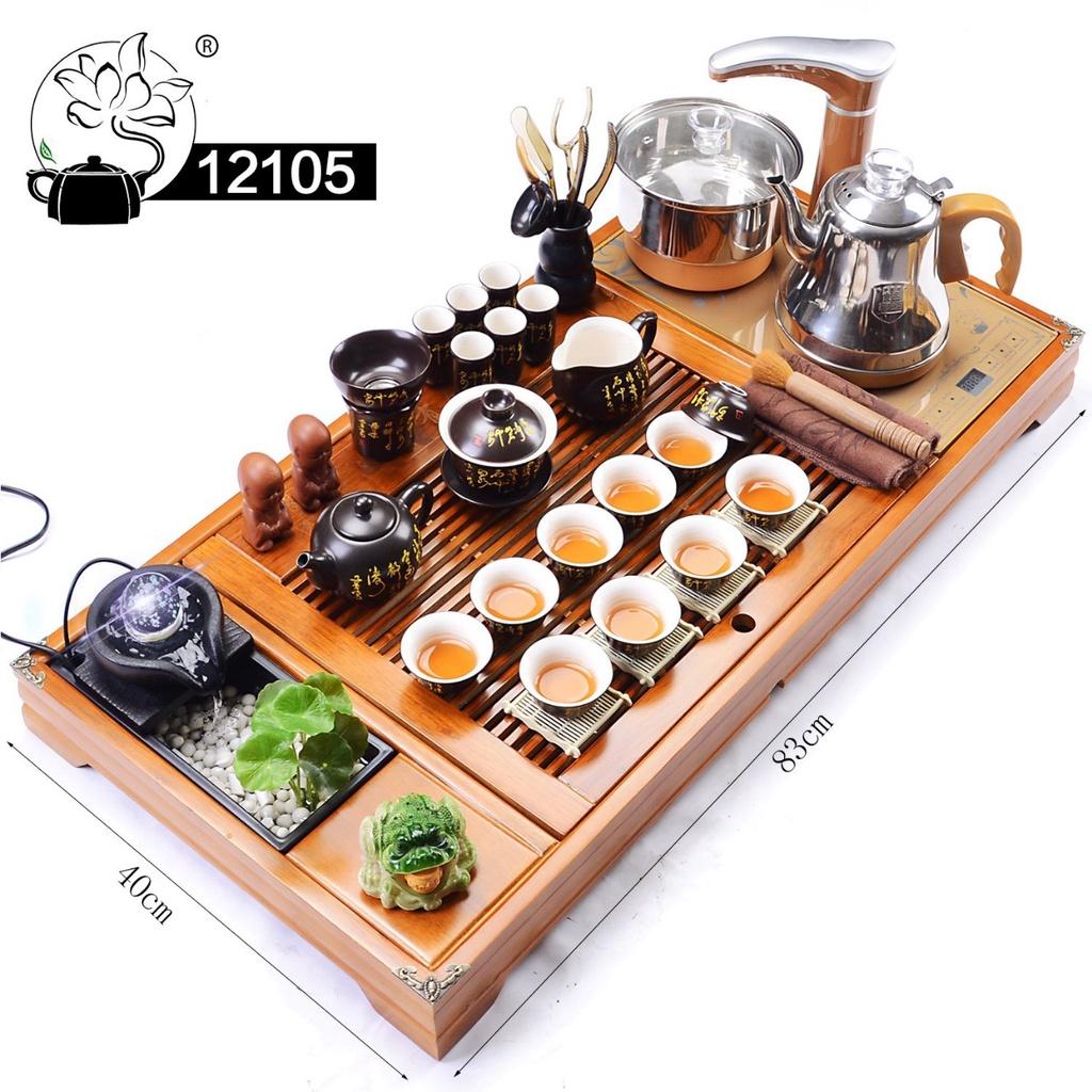Bàn trà điện mã 121 gỗ thông - bàn trà điện thông minh đa năng - bảo hành 12 tháng - làm quà tặng, quà biếu lịch sự, sang trọng, ý nghĩa.