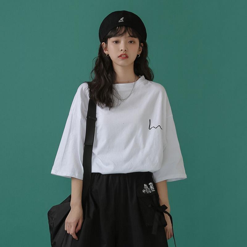 Áo thun tay lỡ.Hình Sóng dễ thương. CoolZ phông Unisex nam nữ Cotton oversize form rộng CZ595