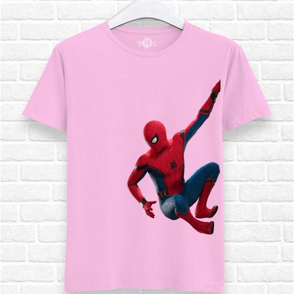 Áo thun trẻ em spider man 6 màu , Có size người lớn, King Cotton