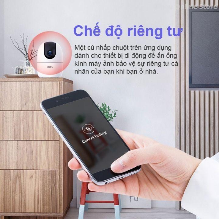 Camera Wifi Ip IMOU A22EP 1080P, Xoay 360 Trong Nhà Còi Hú Báo Động,Hàng chính hãng