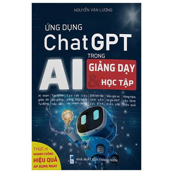 Sách - Ứng Dụng Chat GPT - AI Trong Giảng Dạy &amp; Học Tập