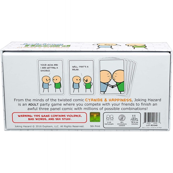 (18+) Trò Chơi Board Game Thẻ Bài Cà Khịa Joking Hazard Siêu Bựa Hộp Cứng Tiếng Anh Chất Lượng Cao