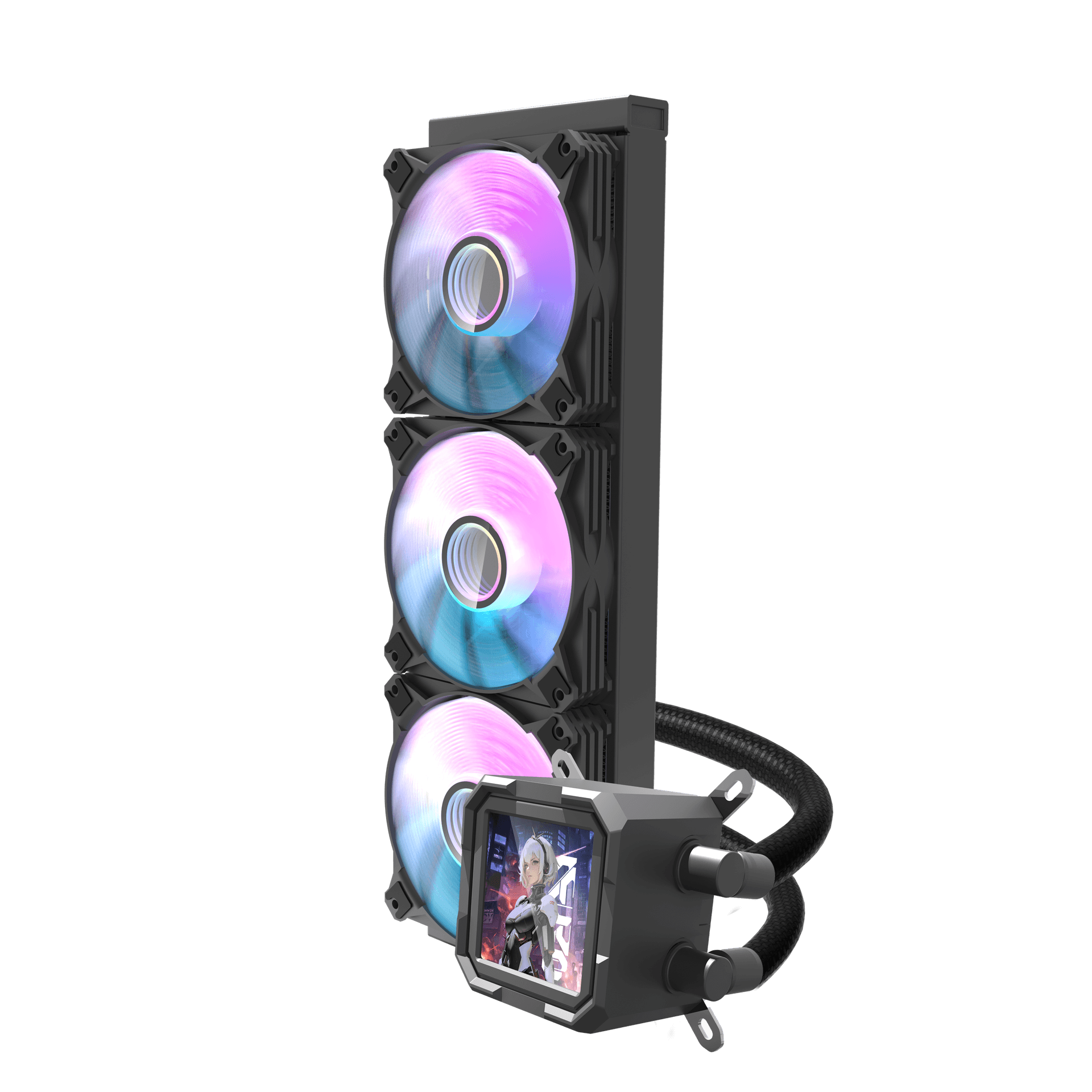 TẢN NHIỆT AIO CPU DARKFLASH DV360S IPS LCD - Hàng chính hãng