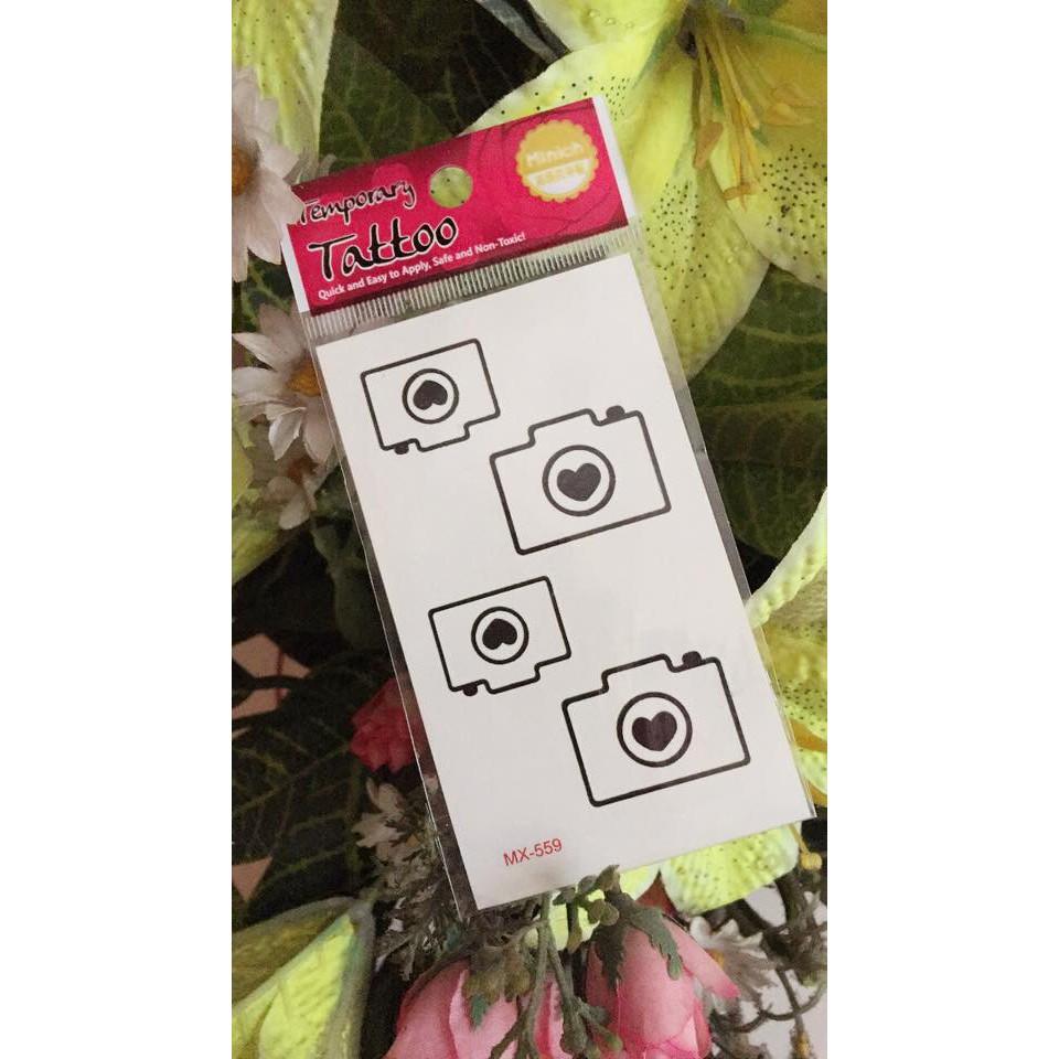 Combo 30 tấm mini hình xăm dán nhỏ