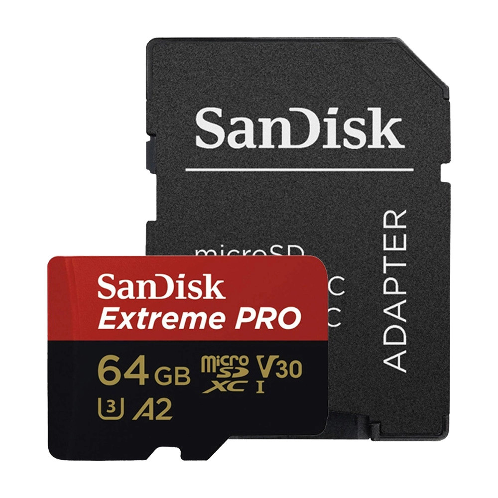 Thẻ nhớ MicroSDXC SanDisk Extreme PRO A2 V30 U3 Class 10 UHS-I 200MB/s - Hàng Nhập Khẩu
