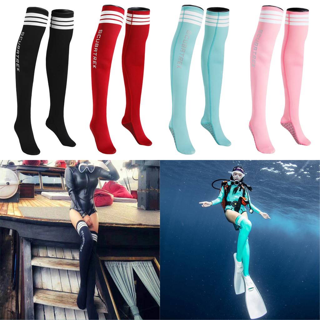 Neoprene 1.5mm Fin Socks Water Sports Snorkeling Diving Stocking Anti-Slip Socks Wetsuit for Women Lady Girls