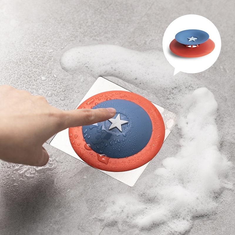 Nắp đậy cống thoát nước tự điều chỉnh chống tắc nghẽn và ngăn mùi hôi tiện lợi