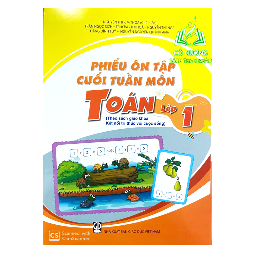 Sách - Phiếu Ôn Tập Cuối Tuần Môn Tiếng Việt Lớp 1 Kết Nối Tri Thức - ĐN