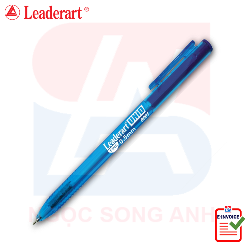 Bút bi bấm LeaderArt B001 - Ngòi 0.5mm - - Hộp 20 chiếc