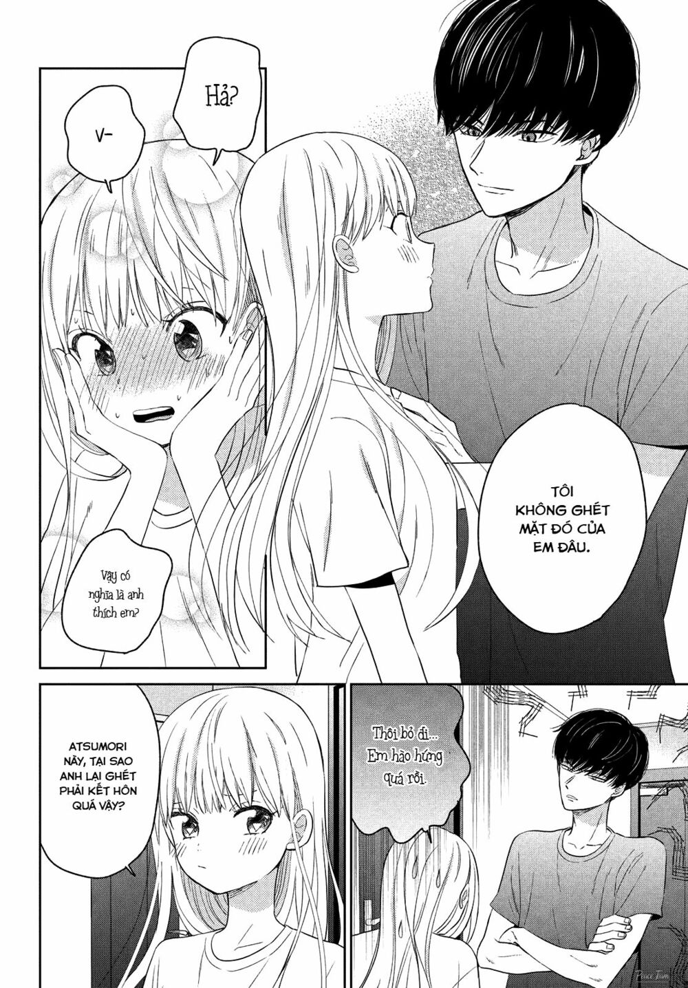 cô dâu (←chưa cưới) của atsumori-kun chapter 5 8