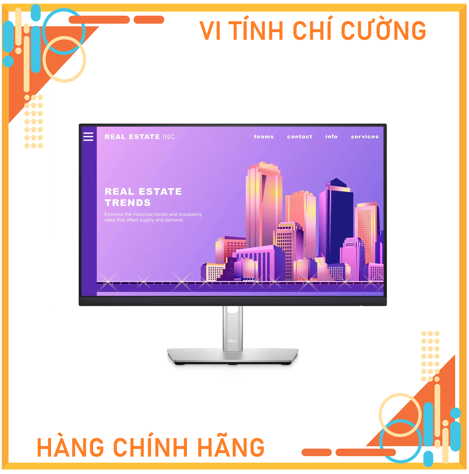 Màn hình LCD DELL P2422H - Hàng chính hãng