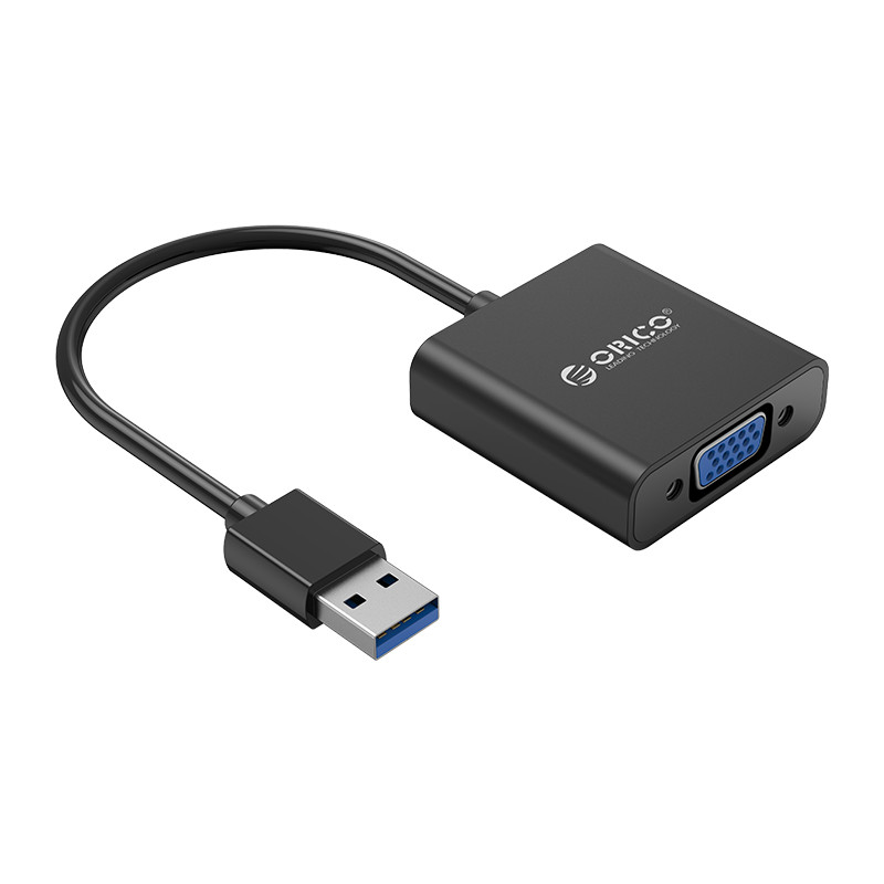 Bộ chuyển USB 3.0 Sang VGA Orico UTV-BK - Hàng chính hãng