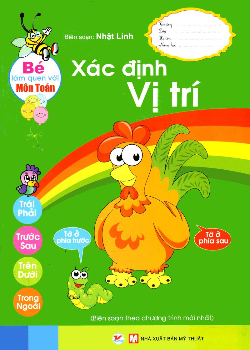 Sách Bé Làm Quen Với Môn Toán - Xác Định Vị Trí