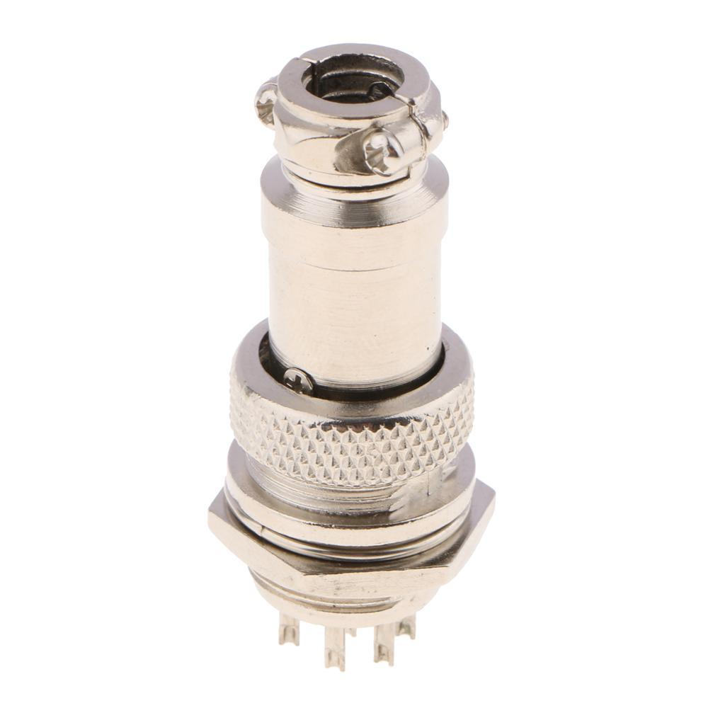 5pair GX16 Air Plug Aviation Plug And Socket Connectors Cable Plug Socket GX16-8 Pin