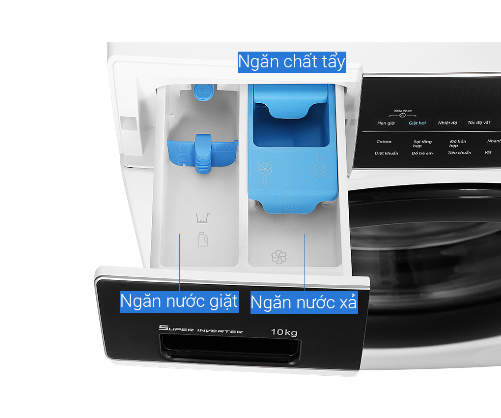 Máy giặt Aqua Inverter 10 KG AQD-A1000G(W) - Hàng chính hãng (chỉ giao HCM)