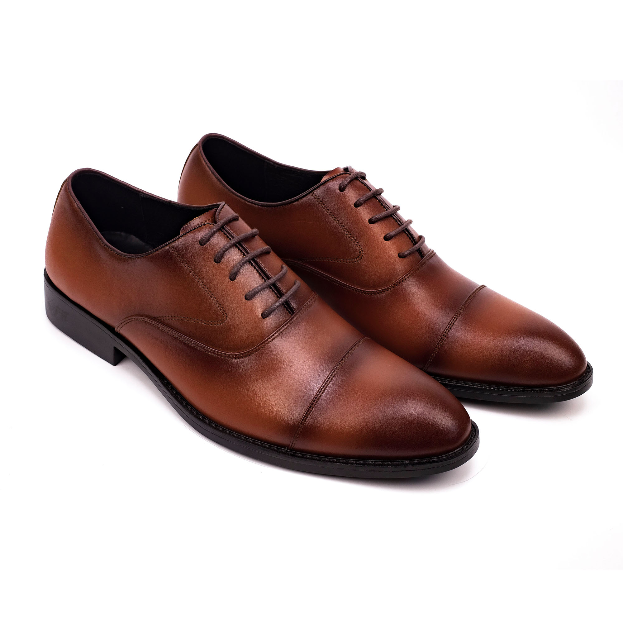 Giày da nam, giày oxford công sở Bụi Leather G105 - Da bò Nappa cao cấp