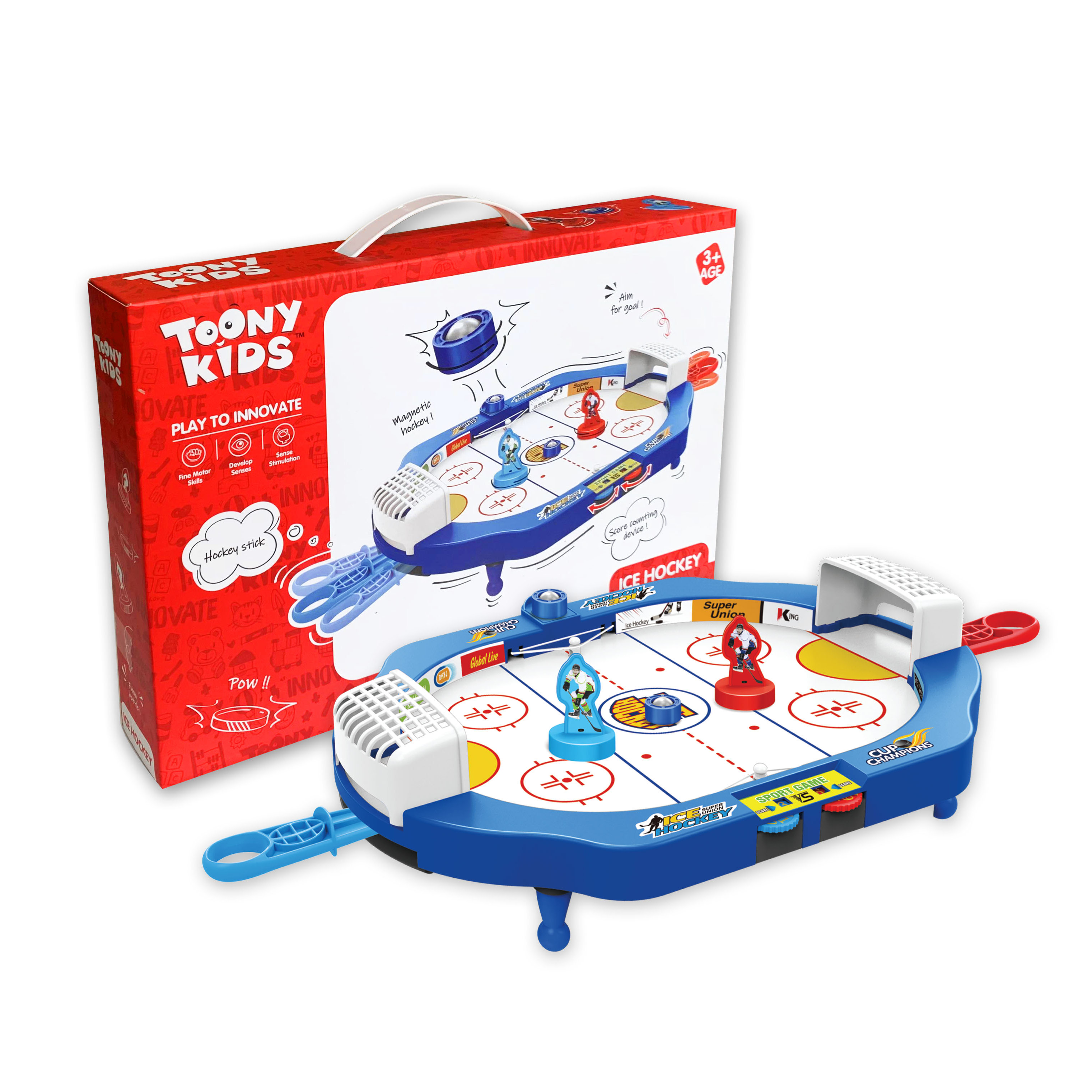 Đồ Chơi Khúc Cầu TOONYKIDS - Đồ Chơi Vận Động Cho Bé Trai - ICE HOCKEY TN043