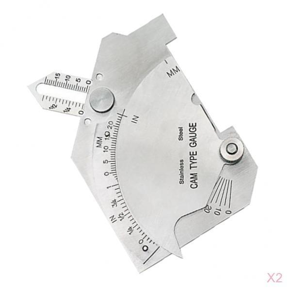 2x Welding Gauge Test Ulnar Welder Inspection Bridge Cam