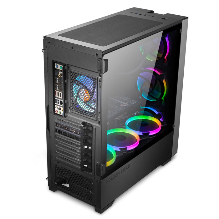 Vỏ Case máy tính Golden Field Z22 hỗ trợ Mainbroad E-ATX / ATX / MicroATX/ITX - Hàng Chính Hãng