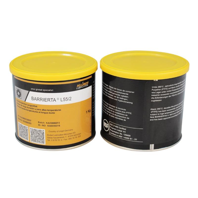 Kruber Kluber Barrierta L552 Dầu Mỡ Cơ Khí Công Nghiệp, Vòng Bi Lăn 1Kg