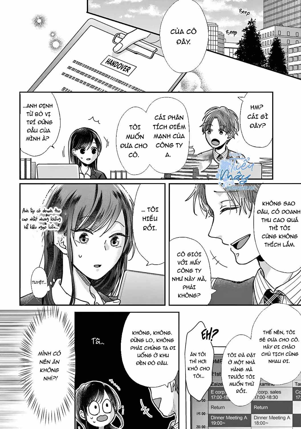 đồng nghiệp ưu tú phát hiện ra điểm yếu của tôi chapter 1 12