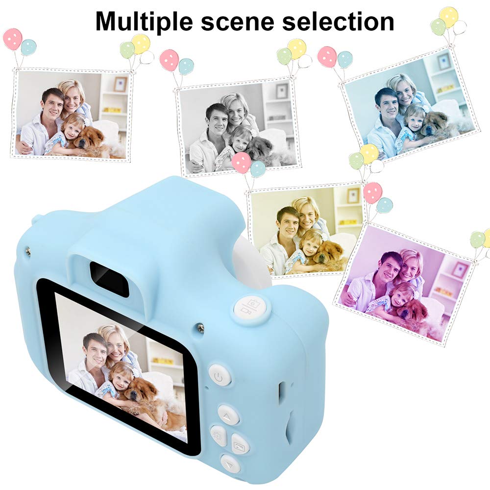 Máy Ảnh Kỹ Thuật Số Mini 8Mp Hd Chống Va Đập Phù Hợp Với Trẻ Em Kids Digital Video Camera Mini