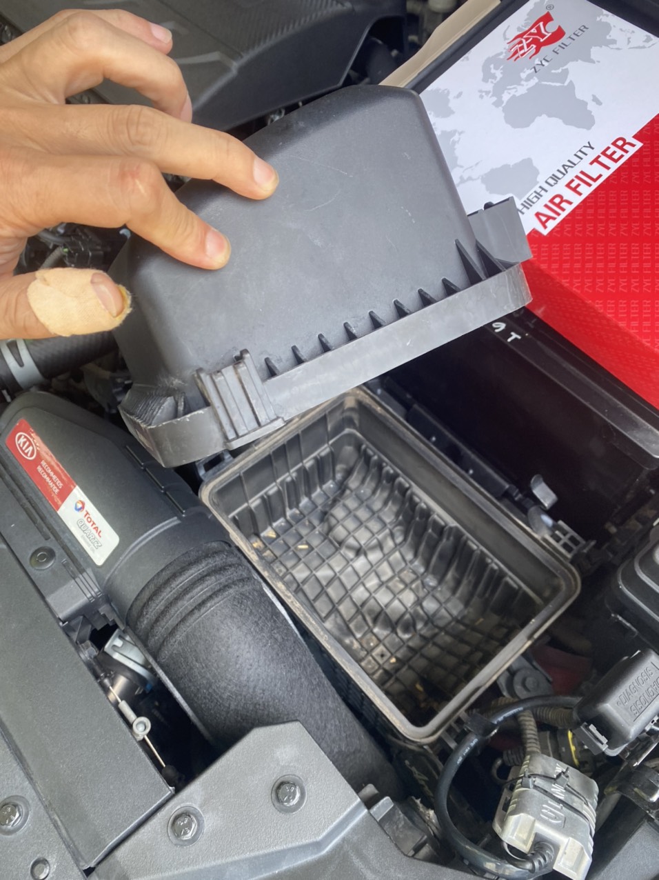 Lọc gió động cơ New K3 - CERATO 2019 - ELANTRA - KONA