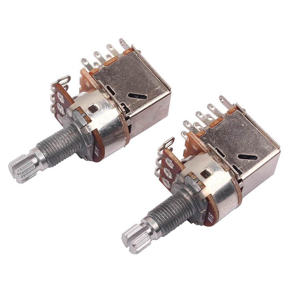 Guitar Accs   Split Shaft 18mm Potentiometer Pot for Audio   Volumn