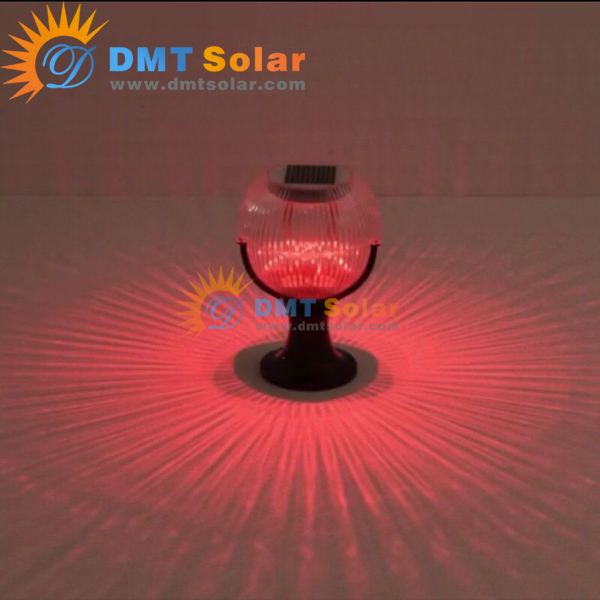 Đèn trụ cổng tròn năng lượng mặt trời DMT-TC51