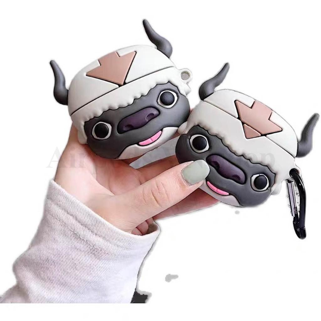 Bao Case Ốp dành cho Airpods Pro trâu siêu ngầu silicon cao cấp