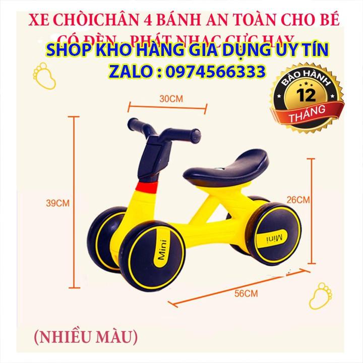 XE CHÒI CHÂN CÓ NHẠC CÓ ĐÈN